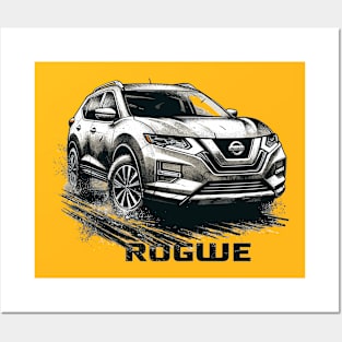 Nissan Rogue Posters and Art